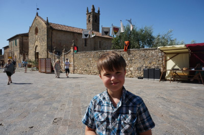 Max at the Medeival Festival