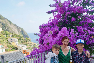 Purple flowers