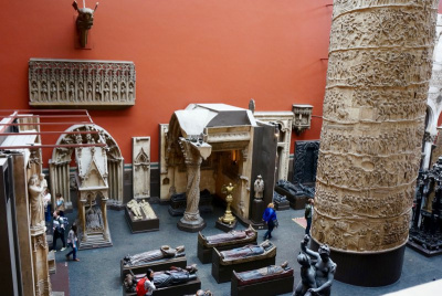 Inside the V&A Museum