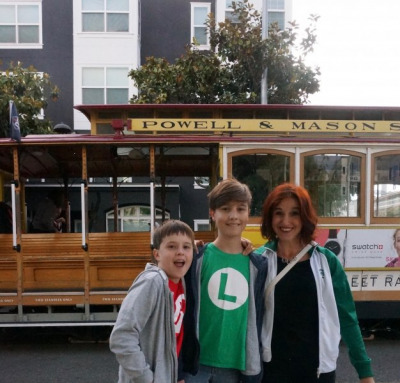 Max, Leo and Heather