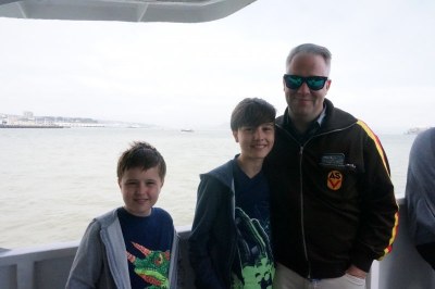 Boat to Alcatraz