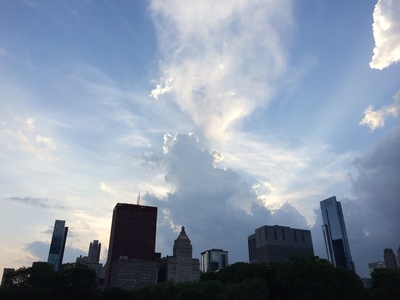 More clouds