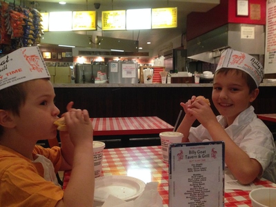 Inside the Billy Goat Tavern