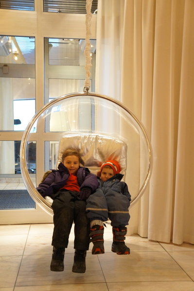 Hotel lobby