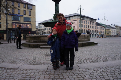 Heather and kids