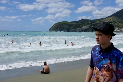 Beach in Levanto