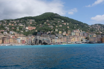 Camogli from the sea