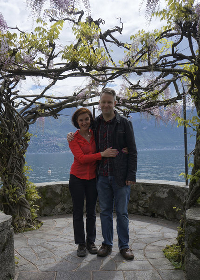 Menaggio - Heather and Måns