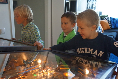 Olle, Leo and William