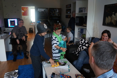 Opening presents