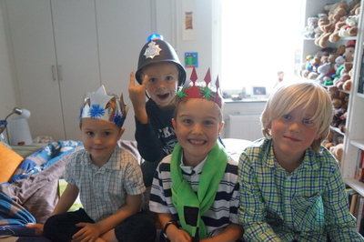 Max, William, Leo and Olle