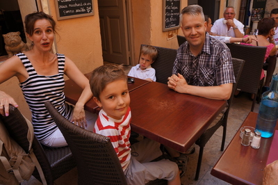 Heather, Leo, Max and Måns