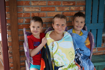 Max, Peyton and Leo