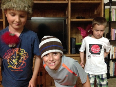 Leo, Parker and Max