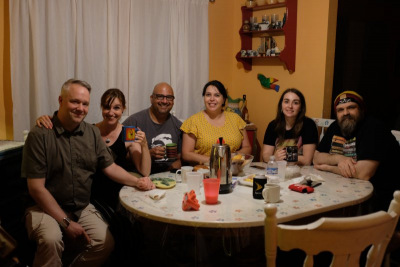 Dinner with friends